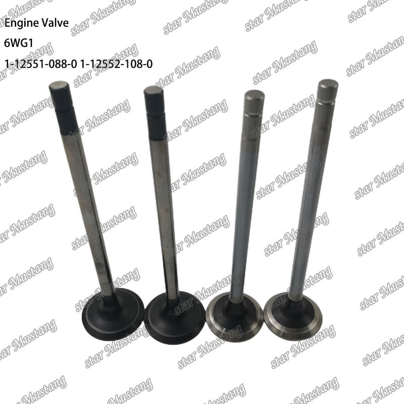 دریچه 6WG1 IN 1-12551-088-0 EX 1-12552-108-0 مناسب برای قطعات معدنی موتور ایسوزو