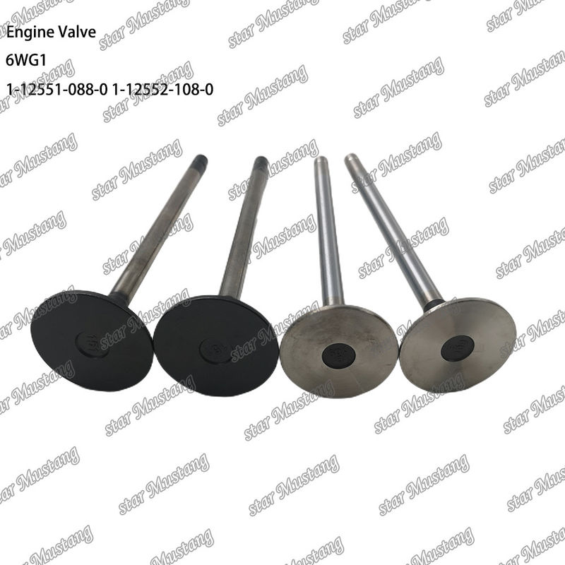 دریچه 6WG1 IN 1-12551-088-0 EX 1-12552-108-0 مناسب برای قطعات معدنی موتور ایسوزو