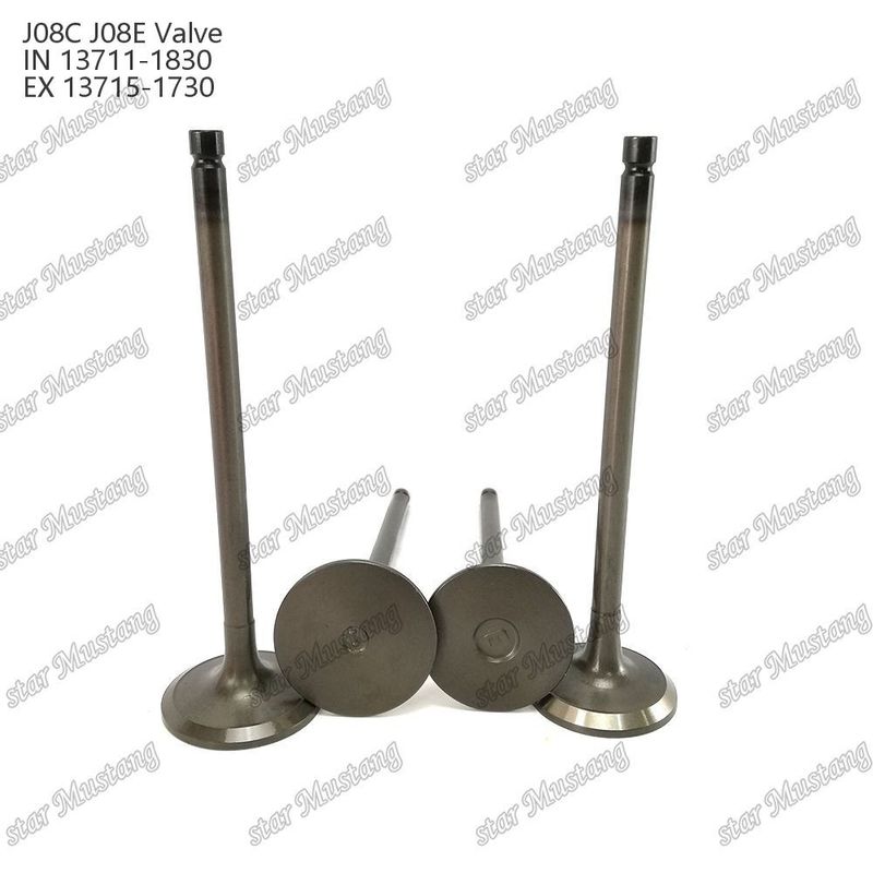 دریچه موتور J08E IN 13711-1830 EX 13715-1730 مناسب برای قطعات یدکی موتور های Hino