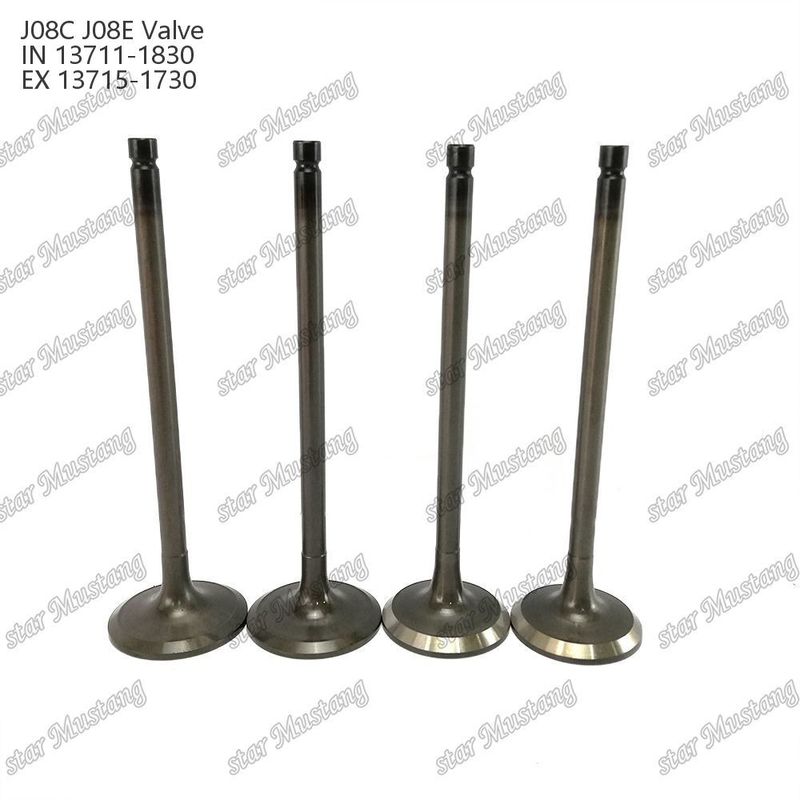 دریچه موتور J08E IN 13711-1830 EX 13715-1730 مناسب برای قطعات یدکی موتور های Hino