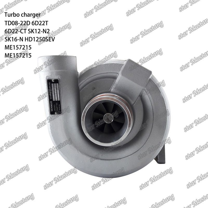 TD08-22D 6D22T 6D22-CT SK12-N2 SK16-N HD1250SEV توربو شارژر ME157215 ME157215 برای موتور میتسوبیشی