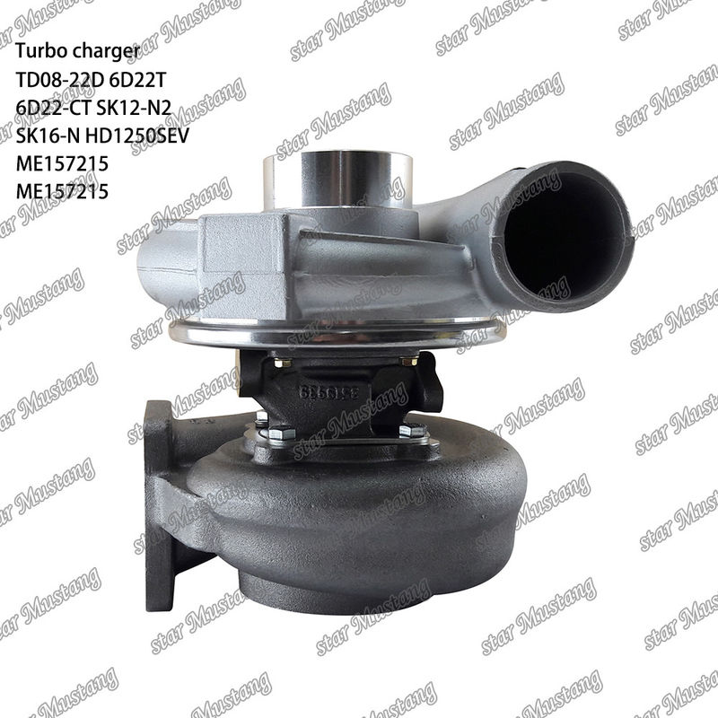 TD08-22D 6D22T 6D22-CT SK12-N2 SK16-N HD1250SEV توربو شارژر ME157215 ME157215 برای موتور میتسوبیشی