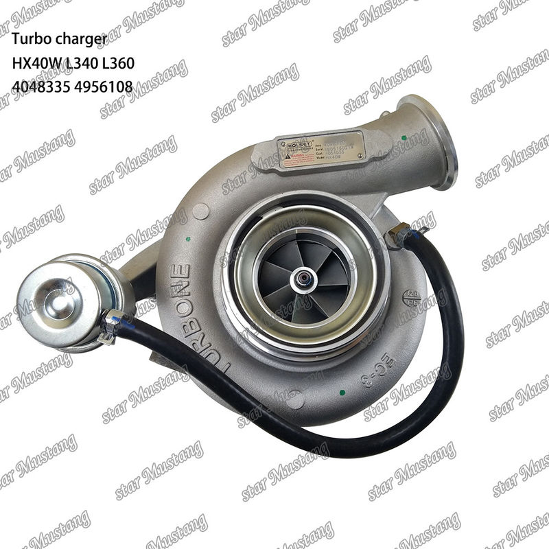 توربو شارژر HX40W L340 L360 4048335 4956108 بخش موتور با ساختار یکپارچه و 6 ماه