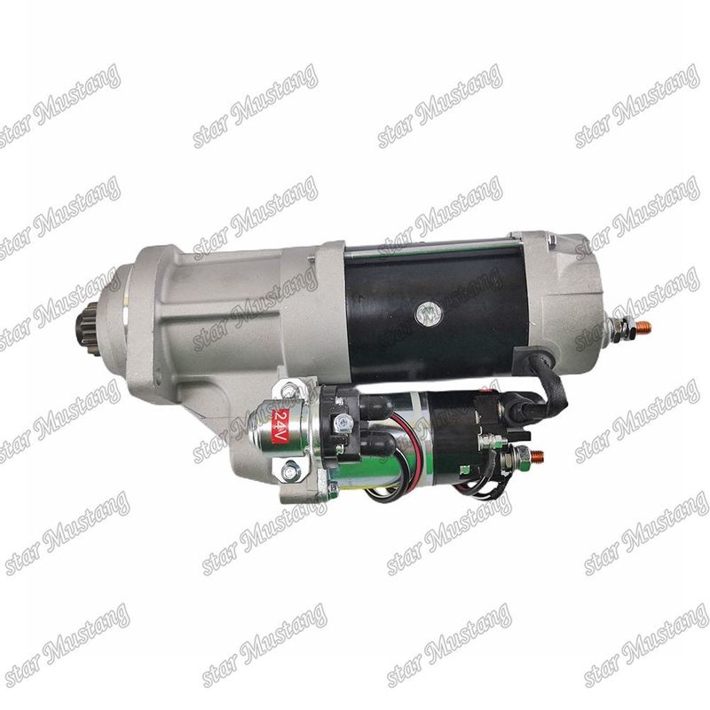 QSB6.7 R290-9 موتور استارتر موتور 24V 10T 7.5KW برای قطعات معدنی موتور CUMMINS