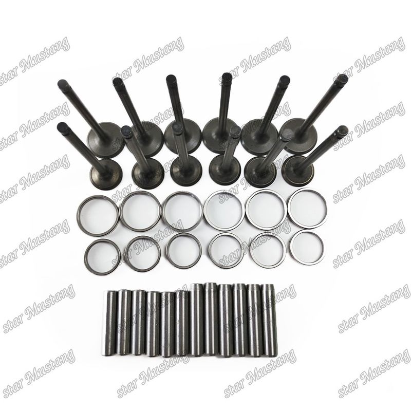 6D34 راهنمای دریچه صندلی دریچه با ساختار یکپارچه و 6 ماه ME013810 ME220217 ME013297 ME013188 ME031886 بخش موتور