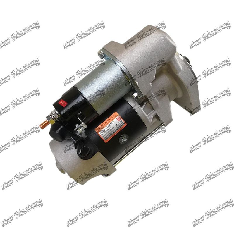 J08C SK250-8 موتور استارتر موتور 24V 11T 5.0KW 03505020242 0350-502-0242 28100-2625A برای قطعات یدکی موتور HINO