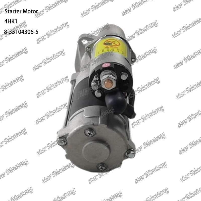 4HK1 موتور استارتر موتور 8-35104306-5 24V 13T 5.5KW برای قطعات معدنی موتور ISUZU