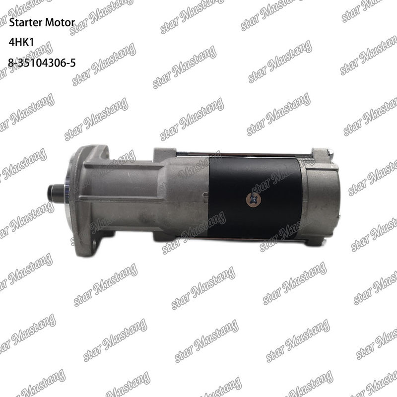 4HK1 موتور استارتر موتور 8-35104306-5 24V 13T 5.5KW برای قطعات معدنی موتور ISUZU