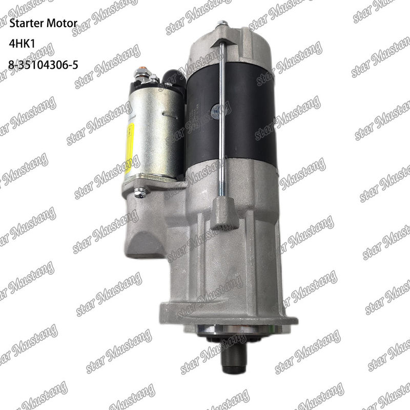 4HK1 موتور استارتر موتور 8-35104306-5 24V 13T 5.5KW برای قطعات معدنی موتور ISUZU