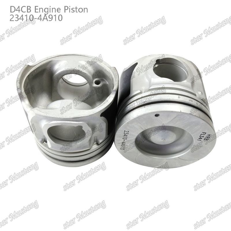 وزن سبک پیستون D4CB 52mm اتاق احتراق 23410-4A910 برای جریان متوسط