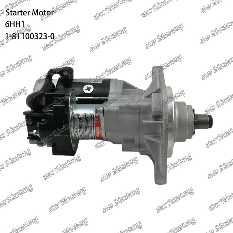 وضعیت 6HH1 موتور موتور 11T 24V 5.0KW 1-81100323-0 1-81100307-0 برای قطعات معدنی موتور ISUZU
