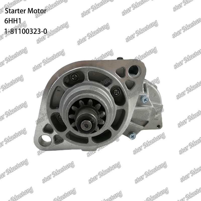 وضعیت 6HH1 موتور موتور 11T 24V 5.0KW 1-81100323-0 1-81100307-0 برای قطعات معدنی موتور ISUZU