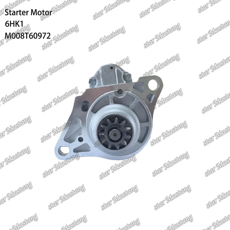 6HK1 موتور موتور 24V 5.0KW 11T M008T60972 898060-8540 برای قطعات معدنی موتور ISUZU
