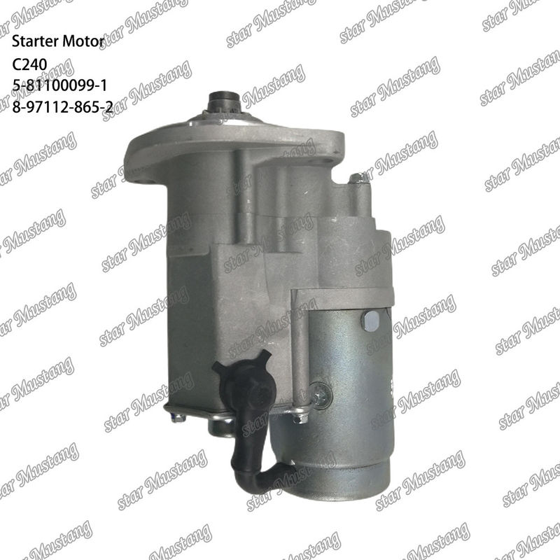 C240 موتور موتور 9T 12V 5-81100099-1 8-97112-865-2 برای قطعات معدنی موتور ISUZU