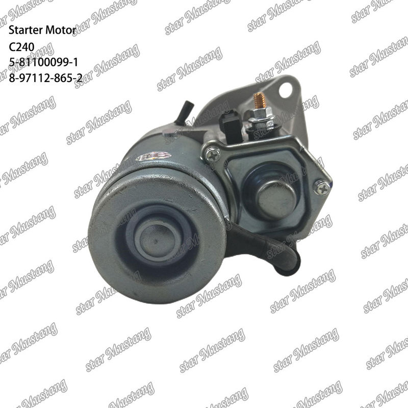 C240 موتور موتور 9T 12V 5-81100099-1 8-97112-865-2 برای قطعات معدنی موتور ISUZU