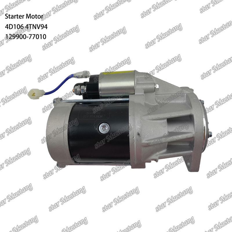 4D106 4TNV94 موتور موتور 12V 9T 4.5KW برای قطعات یدکی موتور YANMAR