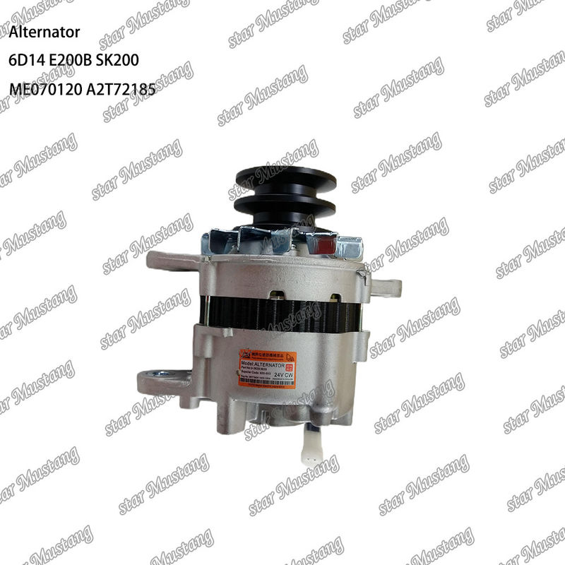 آلترناتور 6D14 E200B SK200 24V 35A ME070120 A2T70772 A2T72185 مناسب برای قطعات معدنی موتور میتسوبیشی