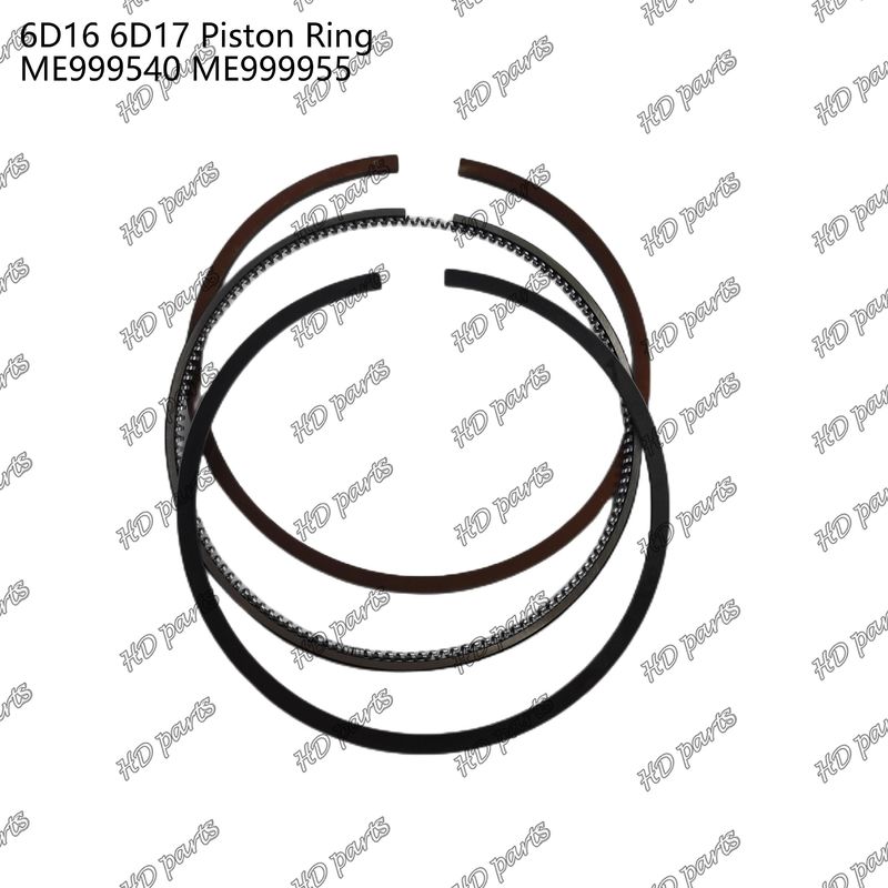 پشتیبانی آنلاین حلقه پیستون 6D16 6D17 ME999540 ME999955 مناسب برای موتور Mitsubishi قطعات یدکی گاسکت سیلندر