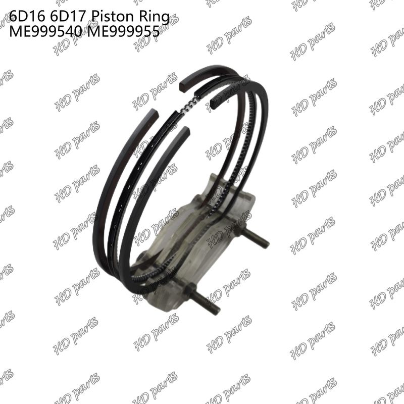 پشتیبانی آنلاین حلقه پیستون 6D16 6D17 ME999540 ME999955 مناسب برای موتور Mitsubishi قطعات یدکی گاسکت سیلندر