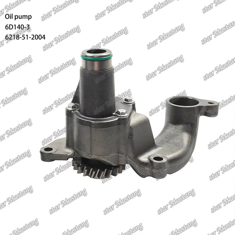 پمپ اصلی روغن 6D140-3 6218-51-2004 مناسب برای قطعات معدنی موتور Mitsubishi