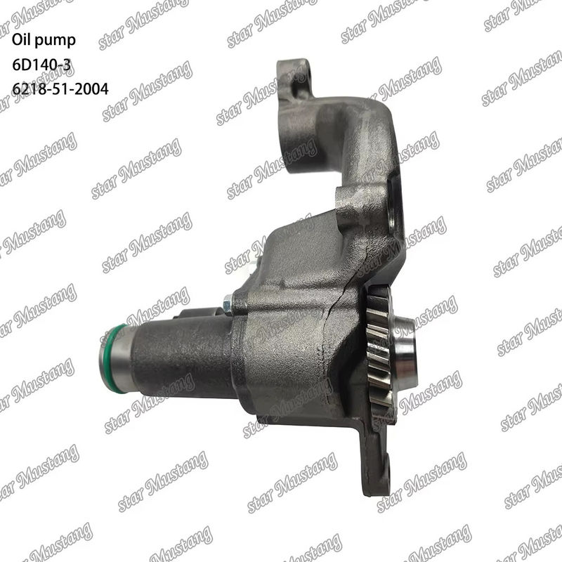 پمپ اصلی روغن 6D140-3 6218-51-2004 مناسب برای قطعات معدنی موتور Mitsubishi