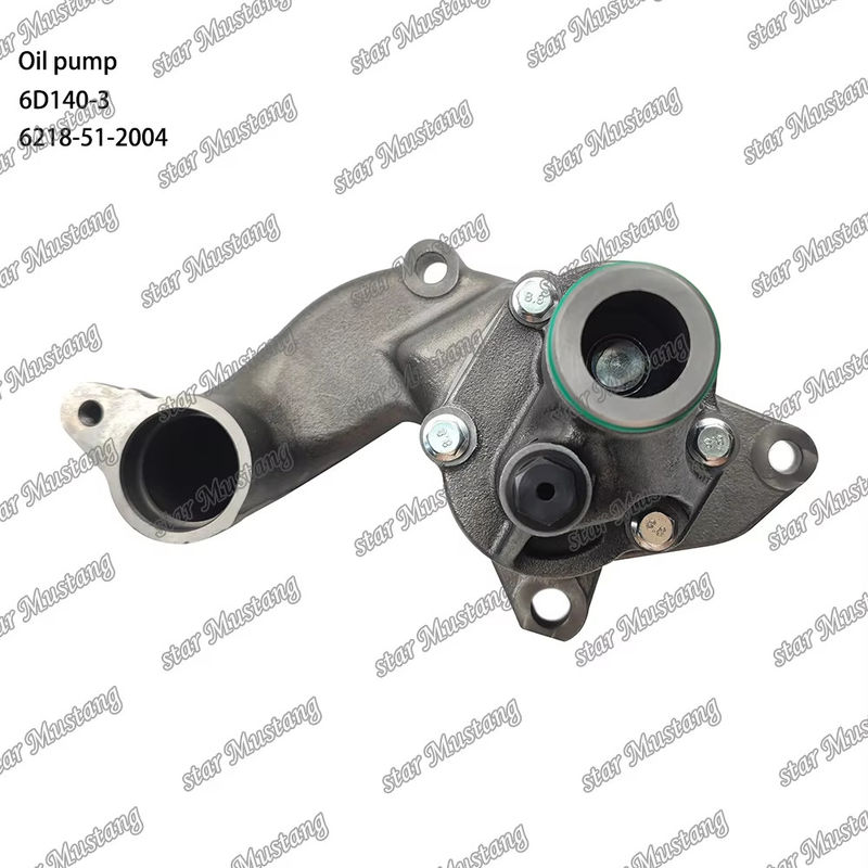 پمپ اصلی روغن 6D140-3 6218-51-2004 مناسب برای قطعات معدنی موتور Mitsubishi