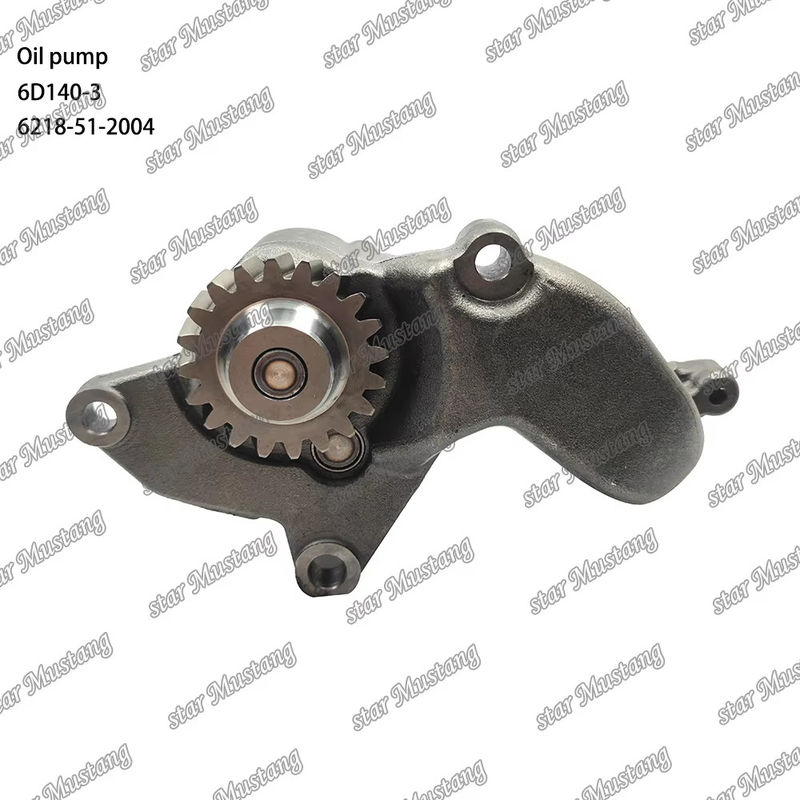 پمپ اصلی روغن 6D140-3 6218-51-2004 مناسب برای قطعات معدنی موتور Mitsubishi