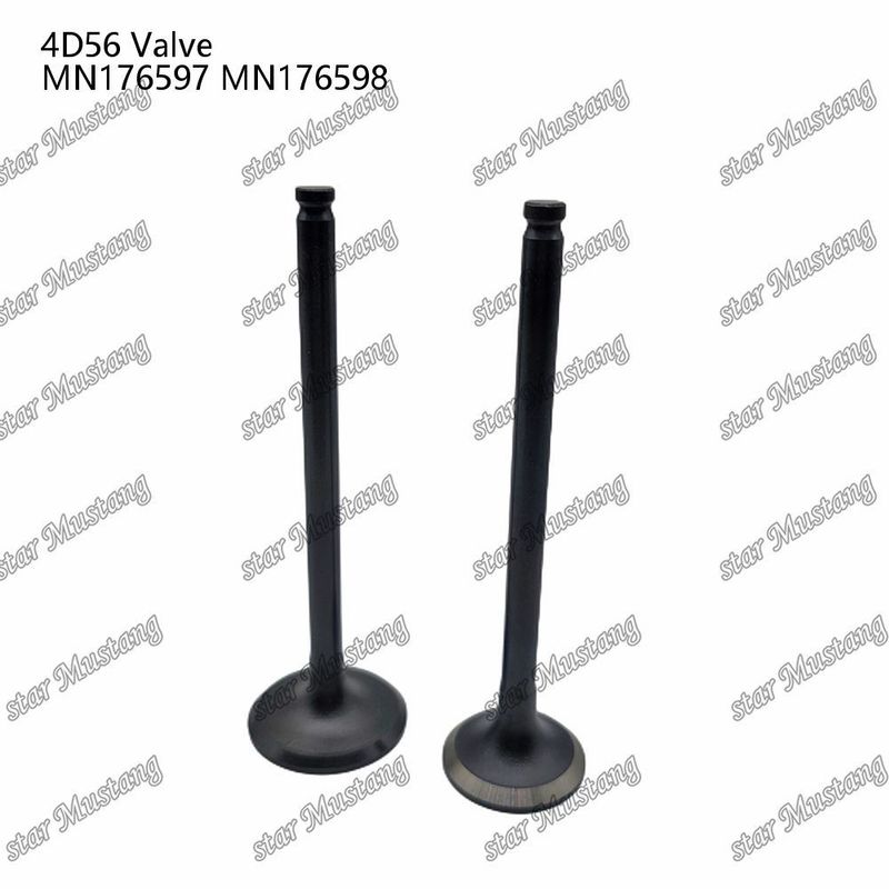 4D56 MN176597 MN176598 قطعات موتور دیزل قطعات اصلی ساختار یکپارچه دریچه با پشتیبانی آنلاین
