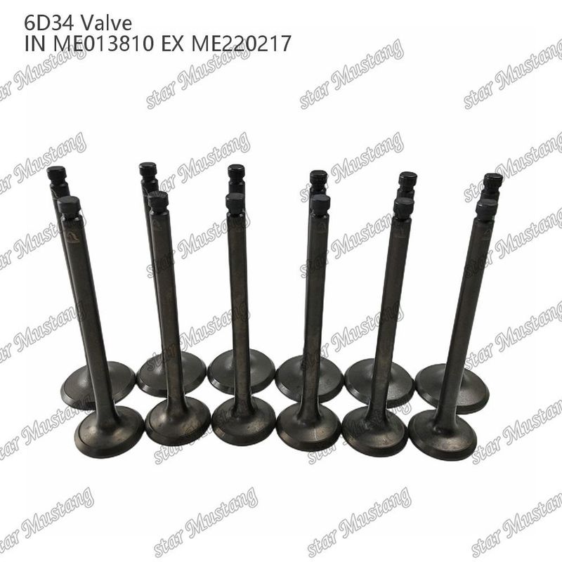 قطب ساختار یکپارچه 6D34 ME013810 ME220217 موتور دیزل قطعات اصلی موجود با پشتیبانی آنلاین پس از