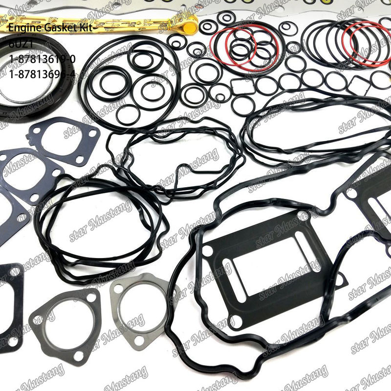 کیت گاسکت کامل 6UZ1 1-87813619-0 1-87813696-4 مناسب برای قطعات موتور ISUZU