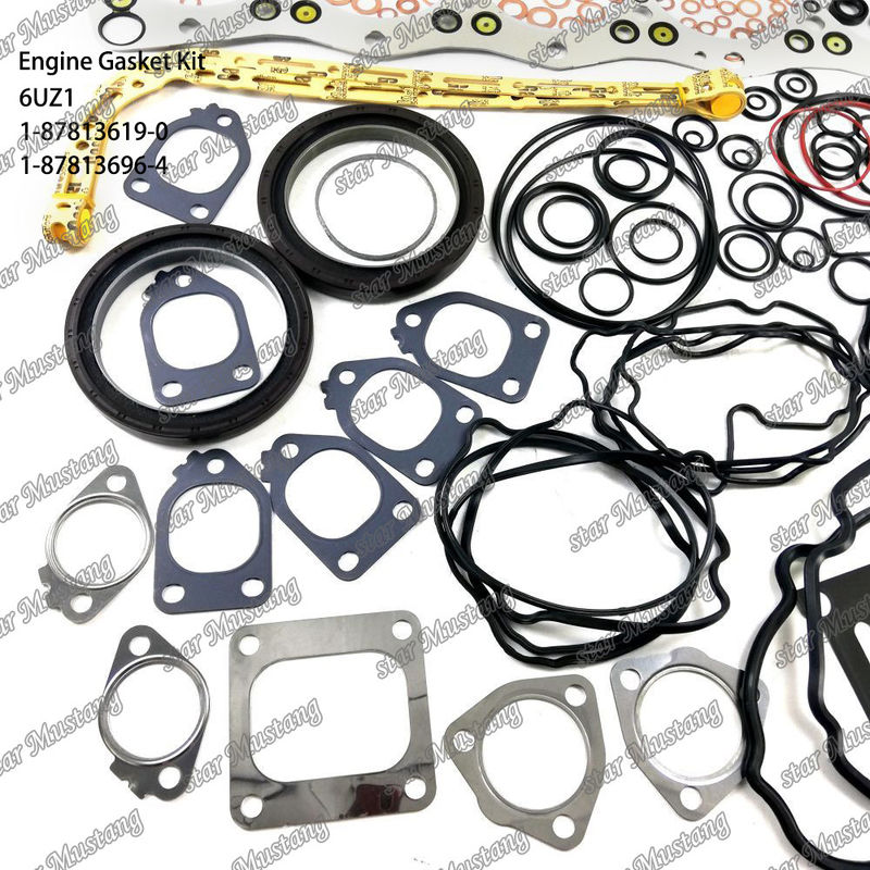 کیت گاسکت کامل 6UZ1 1-87813619-0 1-87813696-4 مناسب برای قطعات موتور ایسوزو