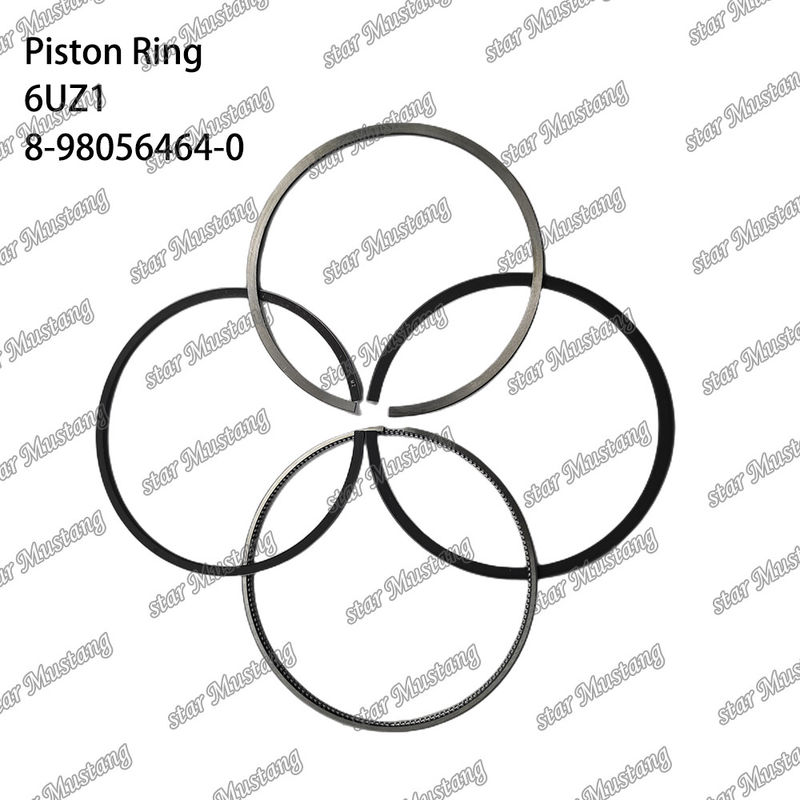 حلقه پیستون 6UZ1 8-98056464-0 1-87813127-0 مناسب برای قطعات موتور ایسوزو