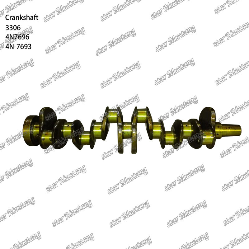 فولاد آهنگری 4N7696 4N-7693 قطعات موتورهای دیزلی CAT 3306 بیل مکانیکی اتوبوس کامیون میل لنگ