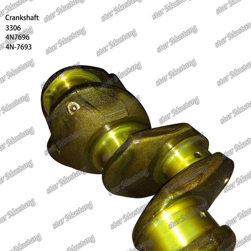 فولاد آهنگری 4N7696 4N-7693 قطعات موتورهای دیزلی CAT 3306 بیل مکانیکی اتوبوس کامیون میل لنگ