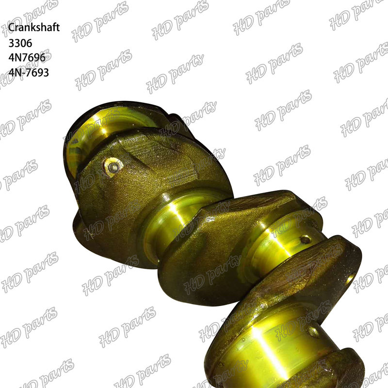 فولاد آهنگری 4N7696 4N-7693 قطعات موتورهای دیزلی CAT 3306 بیل مکانیکی اتوبوس کامیون میل لنگ