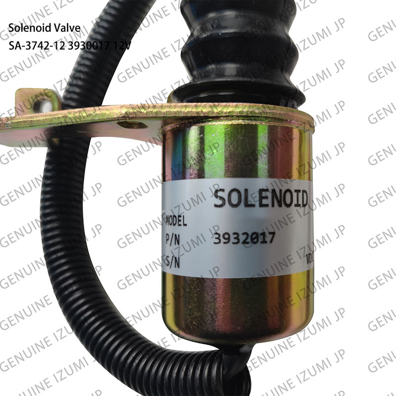 SA-3742-12 3932017 شیر برقی قطع کن 12 ولت برای قطعات موتور دیزل