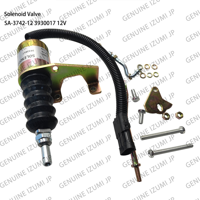SA-3742-12 3932017 شیر برقی قطع کن 12 ولت برای قطعات موتور دیزل