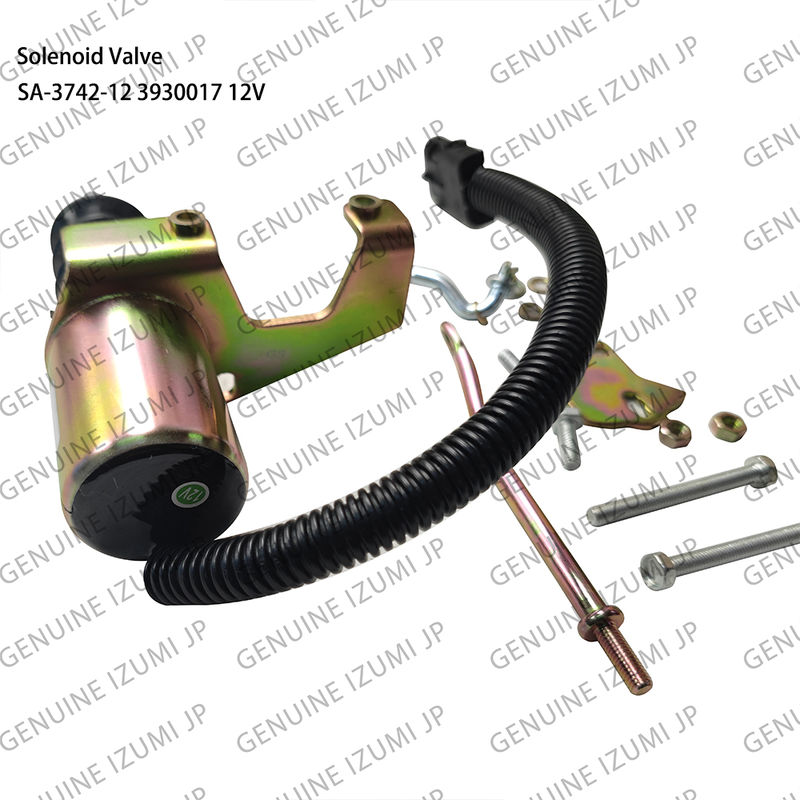 SA-3742-12 3932017 شیر برقی قطع کن 12 ولت برای قطعات موتور دیزل