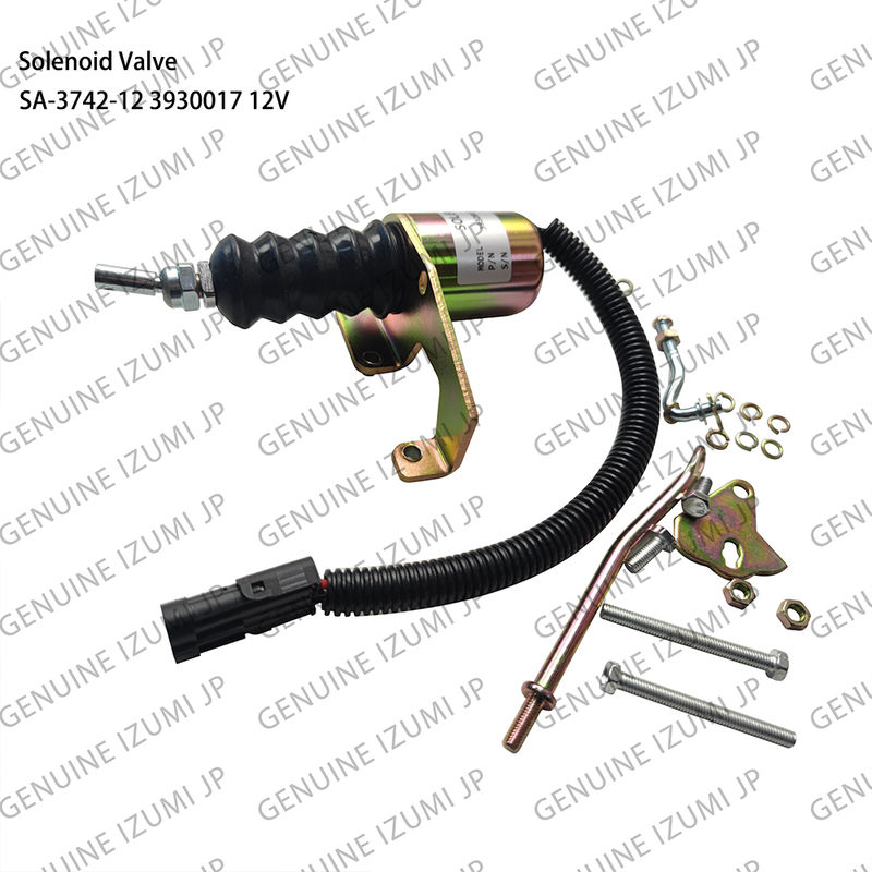 SA-3742-12 3932017 شیر برقی قطع کن 12 ولت برای قطعات موتور دیزل