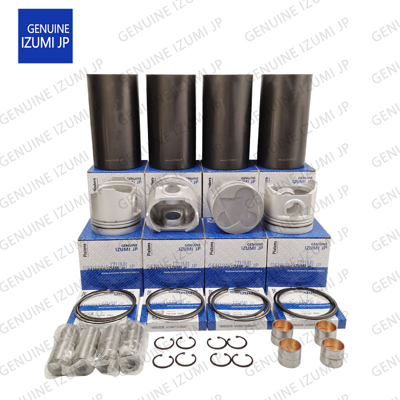 کیت سیلندر لاینر V3300-12V 1C011-21110 برای قطعات تعمیر موتور دیزل کوبوتا