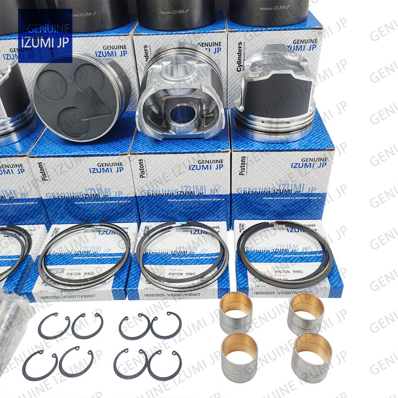 کیت سیلندر V3600T پیستون 1J510-21113 برای قطعات تعمیر موتور دیزل کوبوتا