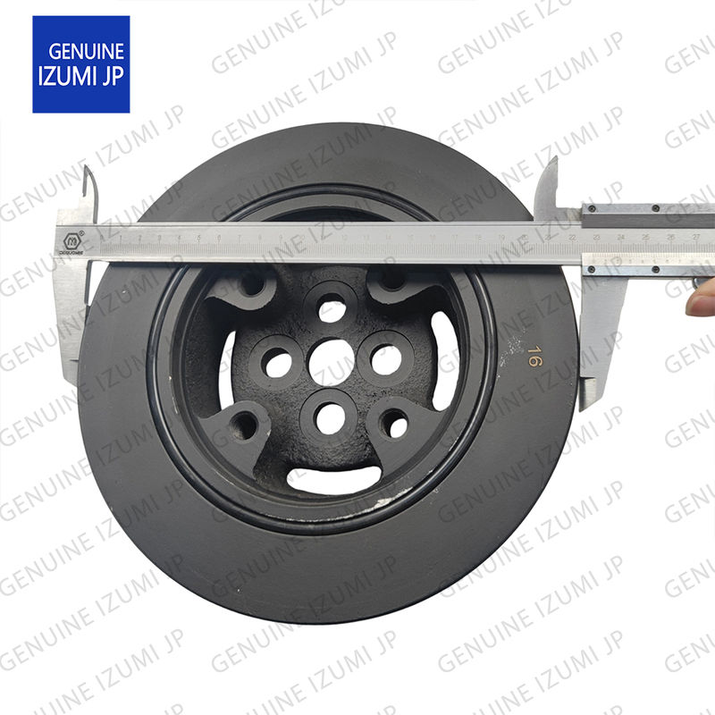 HD-2094 PC300-7 قطر بیرونی پولی سر میل لنگ 228mm برای قطعات یدکی موتور بیل مکانیکی کوماتسو