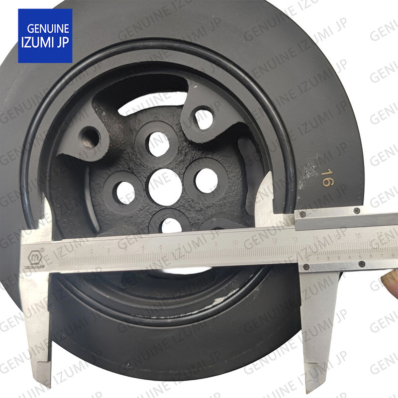 HD-2094 PC300-7 قطر بیرونی پولی سر میل لنگ 228mm برای قطعات یدکی موتور بیل مکانیکی کوماتسو