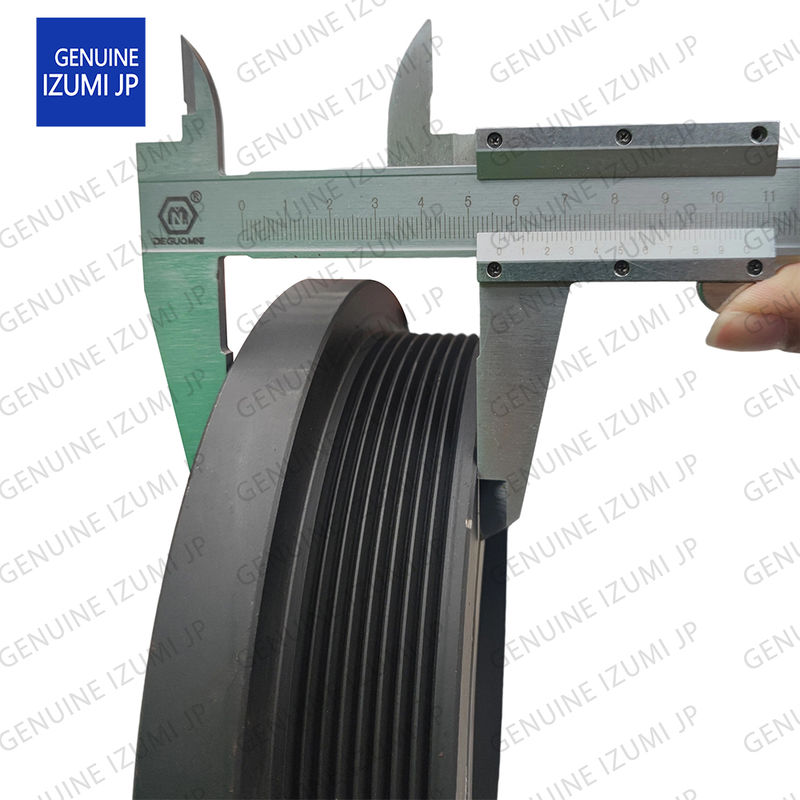 HD-2094 PC300-7 قطر بیرونی پولی سر میل لنگ 228mm برای قطعات یدکی موتور بیل مکانیکی کوماتسو