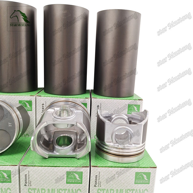 کیت سیلندر لاینر V3600T پیستون 1J530-21110 برای قطعات تعمیر موتور دیزل کوبوتا