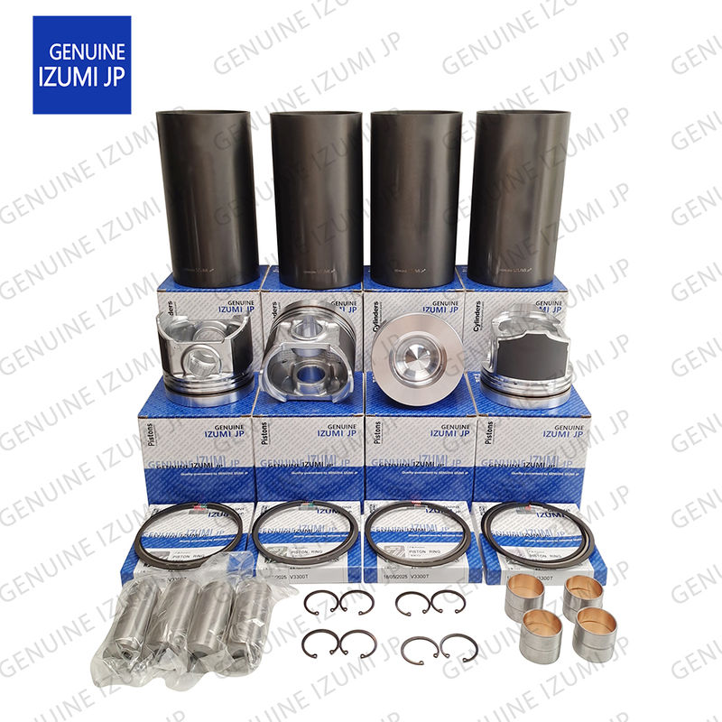 کیت سیلندر لاینر V3300T-16V پیستون 1G527-21110 برای قطعات تعمیر موتور دیزل کوبوتا