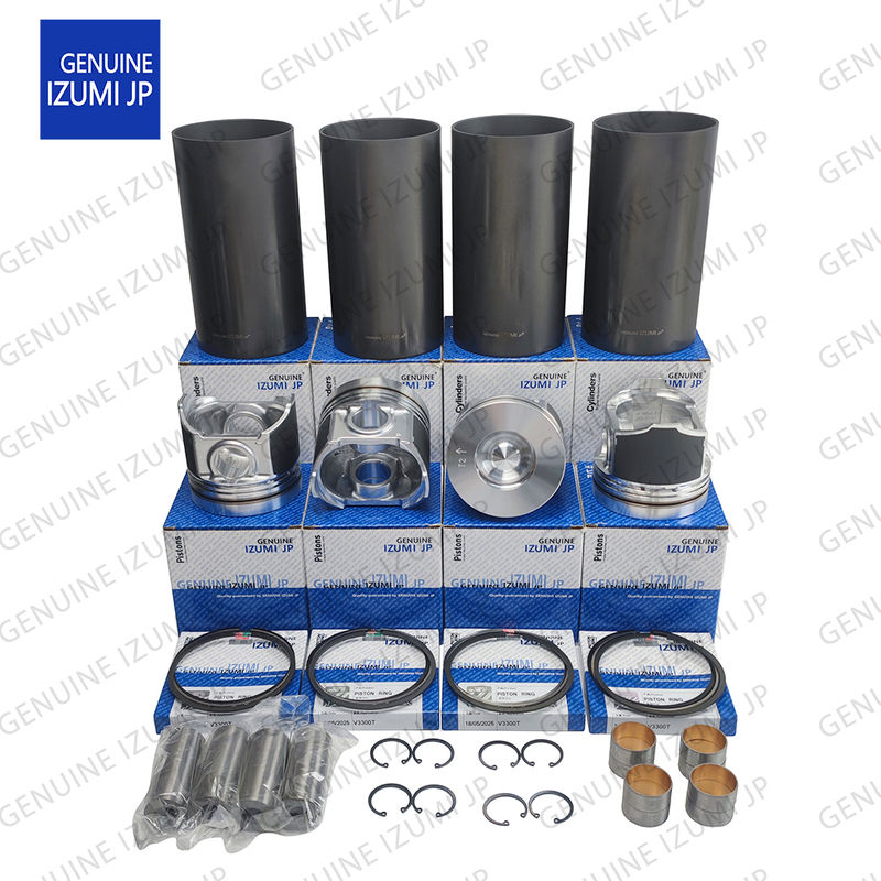 کیت سیلندر لاینر V3300T-16V پیستون 1G557-21110 برای قطعات تعمیر موتور دیزل کوبوتا