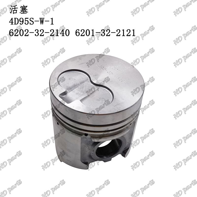 پیستون موتور دیزل اصلی با پین 4D95S-W-1 ارتفاع 104 میلی‌متر 6202-32-2140