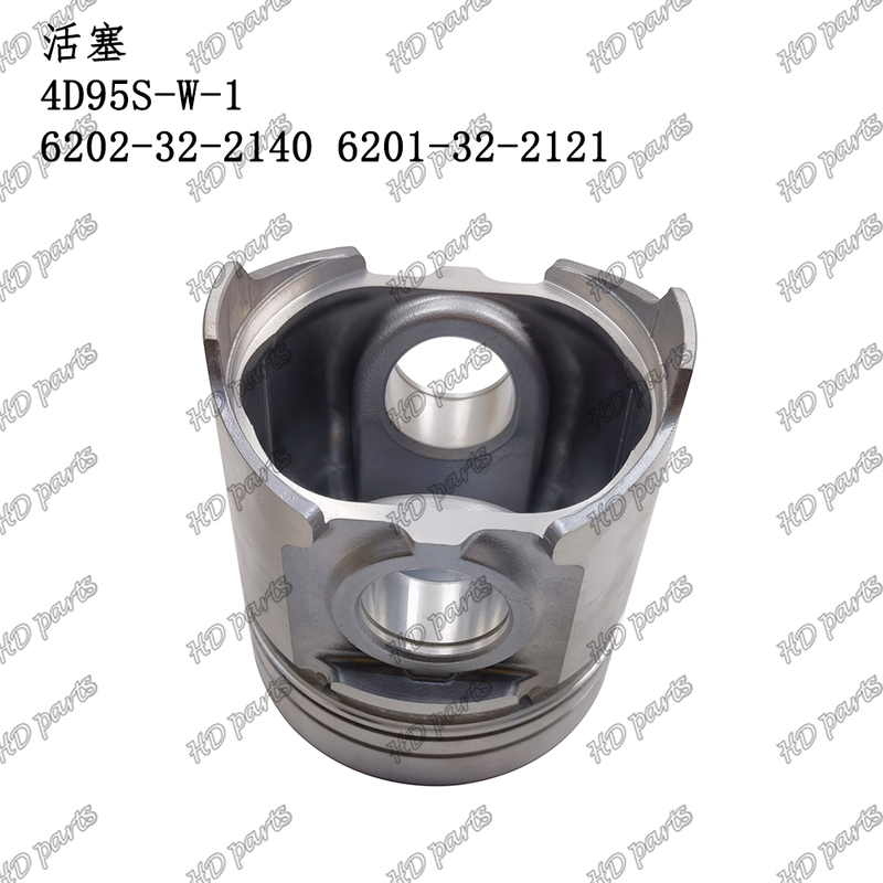 پیستون موتور دیزل اصلی با پین 4D95S-W-1 ارتفاع 104 میلی‌متر 6202-32-2140