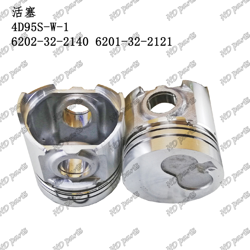 پیستون موتور دیزل اصلی با پین 4D95S-W-1 ارتفاع 104 میلی‌متر 6202-32-2140